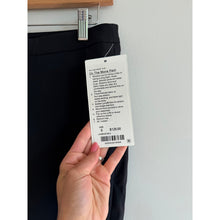 Load image into Gallery viewer, Lululemon On The Move 28" Tailored Leg Pants Black 8 NWT
