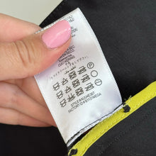 Load image into Gallery viewer, BCBGMAXAZRIA Arelia Silk Blend Zip Waist A-Line Essential Jacket Black M
