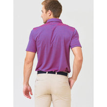Load image into Gallery viewer, Peter Millar Crown Sport Hales Performance Striped Jersey Polo Shirt Red Blue
