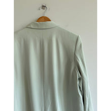 Load image into Gallery viewer, H&amp;M Long Sleeve Single Breasted Notch Lapel Casual Blazer Green L NWT
