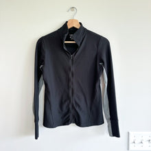 Load image into Gallery viewer, Calvin Klein Performance Honeycomb Mesh Zip Up Activewear Jacket Black S
