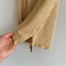 Load image into Gallery viewer, Madewell Whisper Cotton Scoop Tank Top in Coretta Stripe Yellow White
